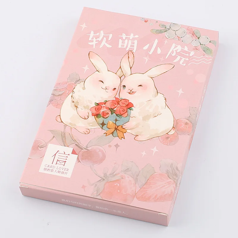 3 set/1 lot Cartoon Rabbit Greeting Card Postcards Birthday Bussiness Gift Card Set Message Card
3 set/1 lot Cartoon Rabbit Greeting Card Postcards Birthday Bussiness Gift Card Set Message Card