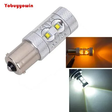 2x1156 BAU15S 7507 PY21W 50W High Power CANBUS Error Free LED White/Amber Signal Light Bulb Pin Offset CREE Chips LED Indicator
2x1156 BAU15S 7507 PY21W 50W High Power CANBUS Error Free LED White/Amber Signal Light Bulb Pin Offset CREE Chips LED Indicator