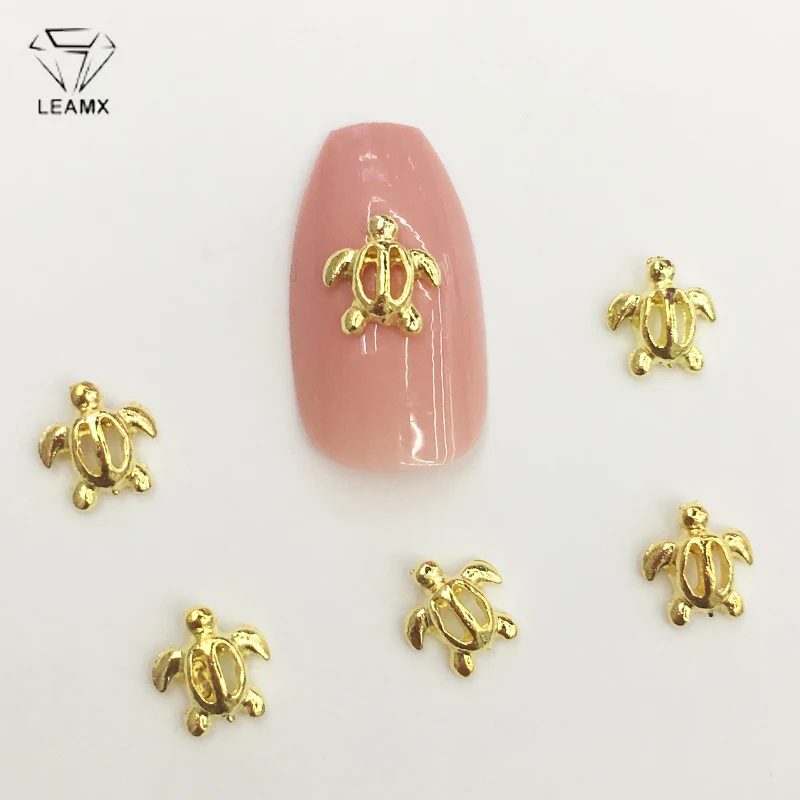 LEAMX 50 PCS/bag Hollow Out Tortoise Nail Decoration Sticker 3D Gold Tortoise Shape Charm Alloy Nail Art For Manicure Decor L450
LEAMX 50 PCS/bag Hollow Out Tortoise Nail Decoration Sticker 3D Gold Tortoise Shape Charm Alloy Nail Art For Manicure Decor L450