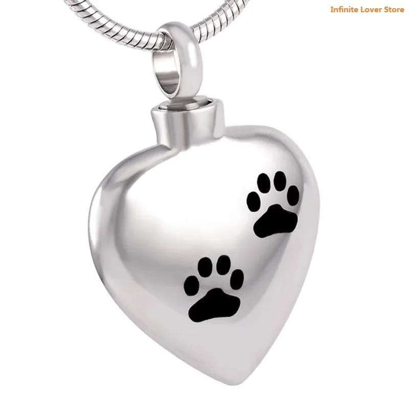 IJD8382 Cute Double Paw Print Heart Cremation Necklace Hold Ashes After Wholesale Pet Funeral Jewelry
IJD8382 Cute Double Paw Print Heart Cremation Necklace Hold Ashes After Wholesale Pet Funeral Jewelry