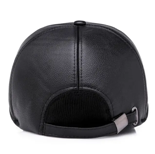 HAIGE007 Winter Men's Leather Baseball Caps Old Man Causal Faux Leather Windproof Earflap Snapback Hats Warm Hats Casqueete
HAIGE007 Winter Men's Leather Baseball Caps Old Man Causal Faux Leather Windproof Earflap Snapback Hats Warm Hats Casqueete