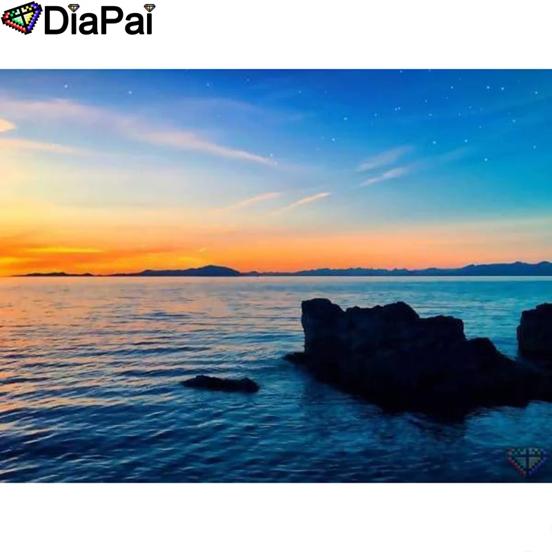 DIAPAI Diamond Painting 5D DIY 100% Full Square/Round Drill "Sea sunset scenery" Diamond Embroidery Cross Stitch 3D Decor A24313
DIAPAI Diamond Painting 5D DIY 100% Full Square/Round Drill "Sea sunset scenery" Diamond Embroidery Cross Stitch 3D Decor A24313