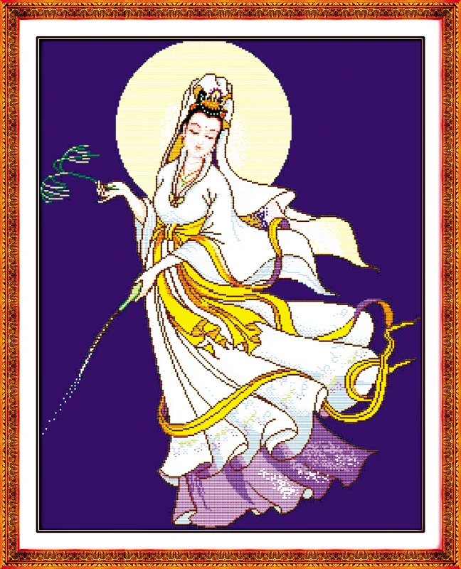 Goddess of mercy blessing 1 cross stitch kit people 18ct 14ct 11ct count print canvas stitches embroidery DIY handmade
Goddess of mercy blessing 1 cross stitch kit people 18ct 14ct 11ct count print canvas stitches embroidery DIY handmade
