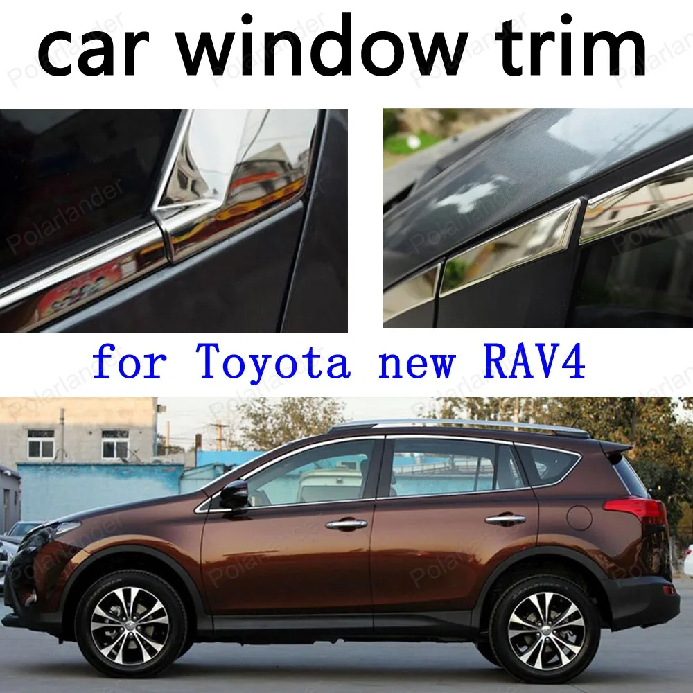 Car Exterior Accessories Decoration Strips Stainless Steel Window Trim for Toyota new RAV4 car stying
Car Exterior Accessories Decoration Strips Stainless Steel Window Trim for Toyota new RAV4 car stying