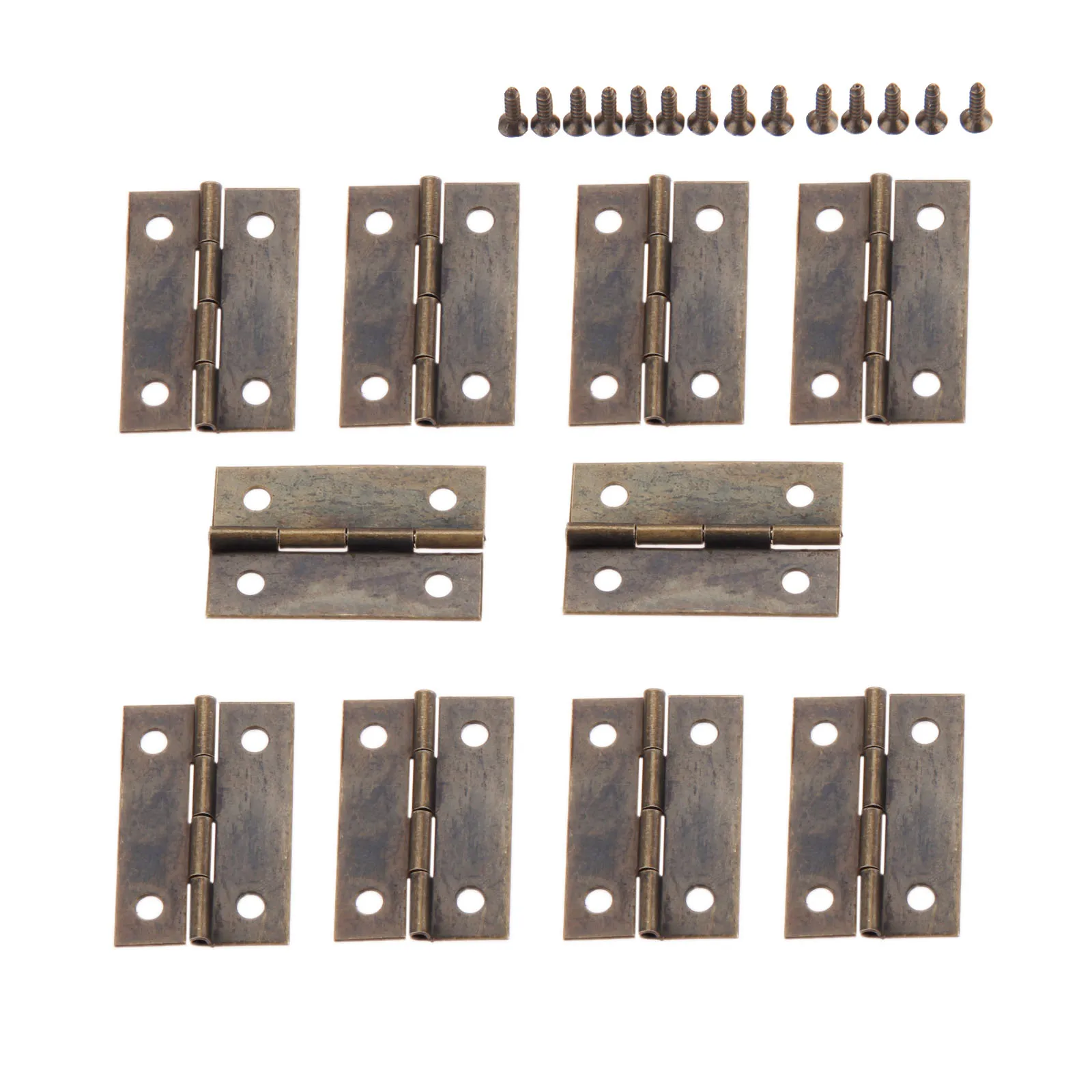 10Pcs 35x22mm Furniture Cabinet Drawer Door Butt Hinge Antique Bronze Decorative Hinges For Jewelry Wooden Box with Screws
10Pcs 35x22mm Furniture Cabinet Drawer Door Butt Hinge Antique Bronze Decorative Hinges For Jewelry Wooden Box with Screws