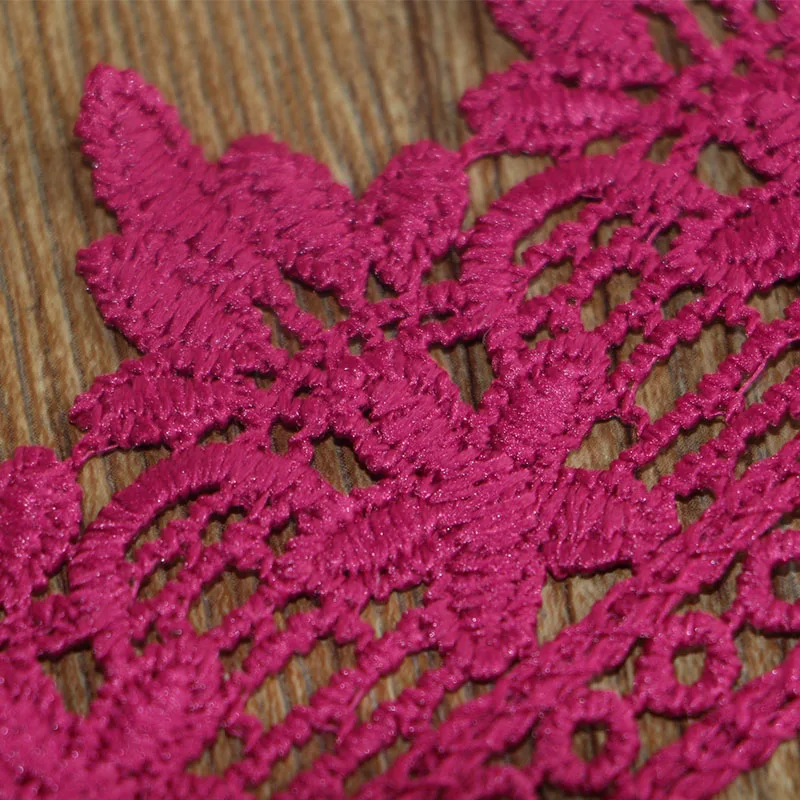 3 Yards6cm pink embroidered Cotton lace Sewing Accessories craft Handmade for clothing bag wedding Decoration
3 Yards6cm pink embroidered Cotton lace Sewing Accessories craft Handmade for clothing bag wedding Decoration