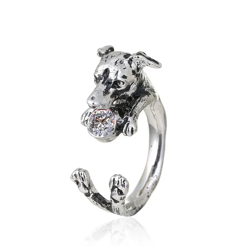 Italy Greyhound Ring Inlaid Colored crystal rhinestone Free Size Hippie Animal Dog Rings Antique Silver Plated Fashion Jewelry
Italy Greyhound Ring Inlaid Colored crystal rhinestone Free Size Hippie Animal Dog Rings Antique Silver Plated Fashion Jewelry