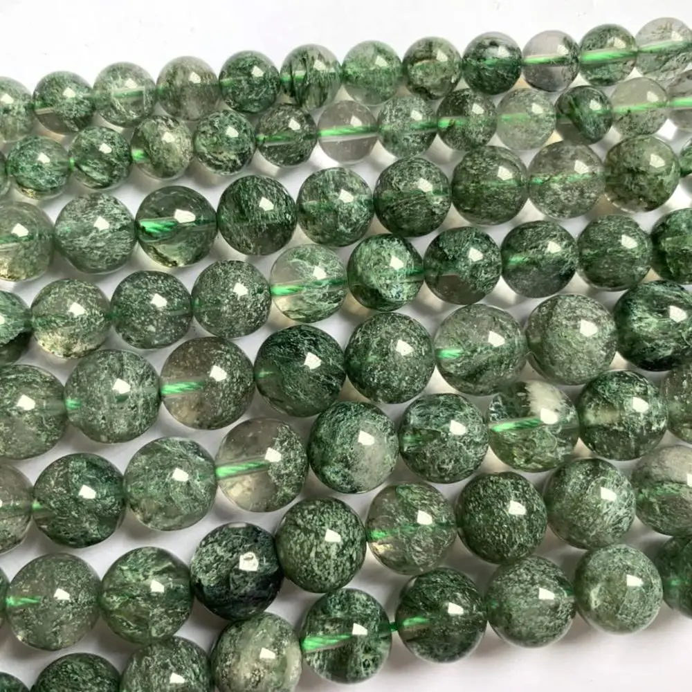 round green crystal stone beads natural gemstone beads DIY loose beads for jewelry making strand 15" wholesale !
round green crystal stone beads natural gemstone beads DIY loose beads for jewelry making strand 15" wholesale !
