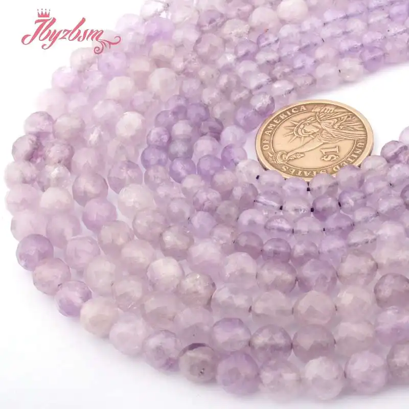 6,8mm Round Faceted Purple Amethysts Crystal Beads Natural Stone Beads For Woman DIY Necklace Jewelry Making 15" Free Shipping
6,8mm Round Faceted Purple Amethysts Crystal Beads Natural Stone Beads For Woman DIY Necklace Jewelry Making 15" Free Shipping