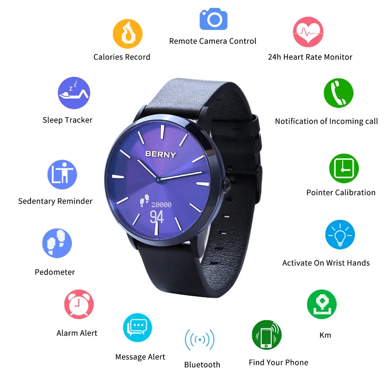 Sport Bluetooh Hallowmas Smart Heart Rate Smartwatch Sedentary Reminder Sleep monitor relogio inteligente Sport W203
Sport Bluetooh Hallowmas Smart Heart Rate Smartwatch Sedentary Reminder Sleep monitor relogio inteligente Sport W203