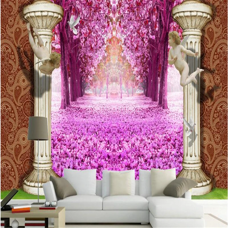 beibehang Large - scale custom wallpaper Luoma Zhu flowers corridor 3D stereoscopic background wall prancha modeladora
beibehang Large - scale custom wallpaper Luoma Zhu flowers corridor 3D stereoscopic background wall prancha modeladora