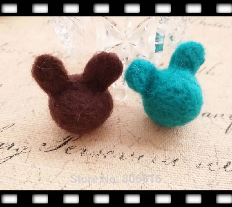 40MM 10Pcs ( Pure Handmade & Wool felt) 3D Mouse Woolen Wire Charms Jewelry Findings
40MM 10Pcs ( Pure Handmade & Wool felt) 3D Mouse Woolen Wire Charms Jewelry Findings