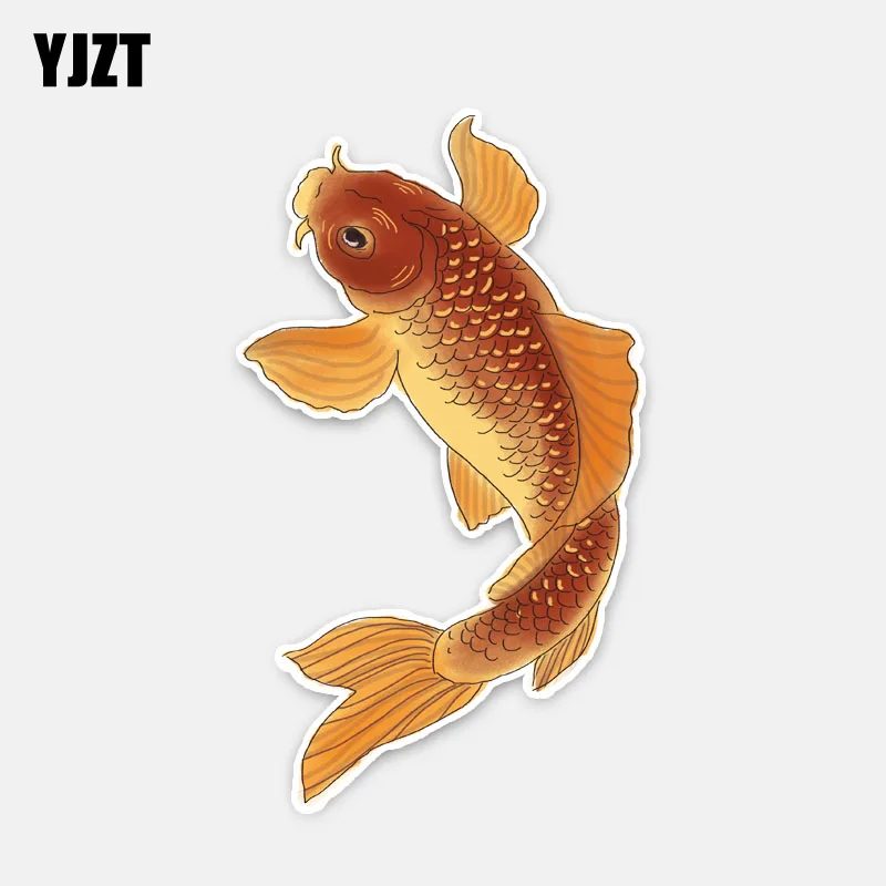 YJZT 8.9CM*15.5CM Fashion Reflective Chinese Wind Fish PVC Decal Car Sticker Graphical 5-0128
YJZT 8.9CM*15.5CM Fashion Reflective Chinese Wind Fish PVC Decal Car Sticker Graphical 5-0128