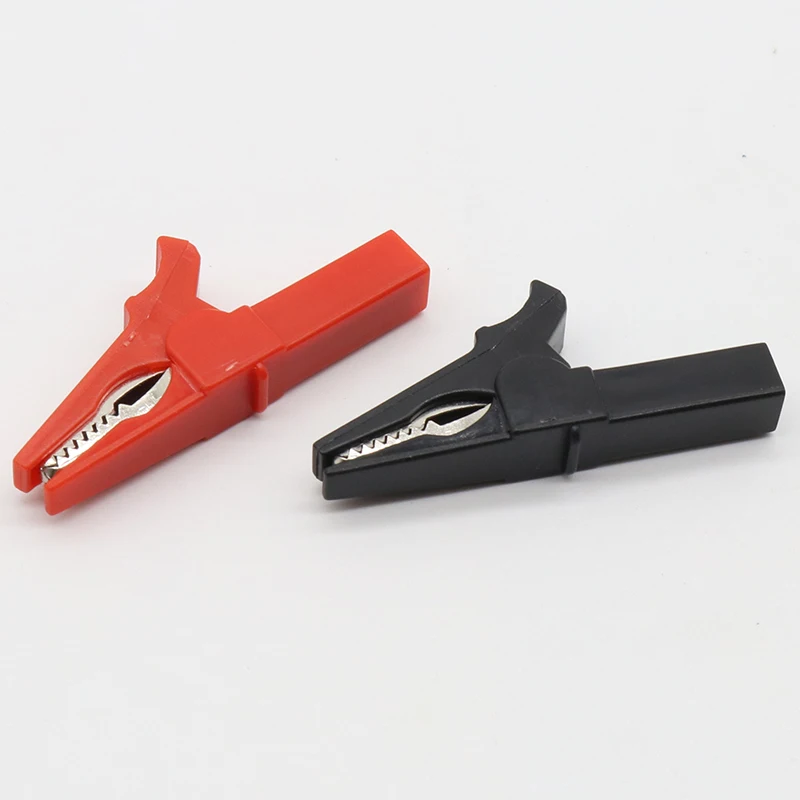 Sale 2PCS Battery Test Clip 55MM HV Alligator Clip For Banana Plug 4mm Multimeter Pen Cable Probes Crocodile Clip
Sale 2PCS Battery Test Clip 55MM HV Alligator Clip For Banana Plug 4mm Multimeter Pen Cable Probes Crocodile Clip
