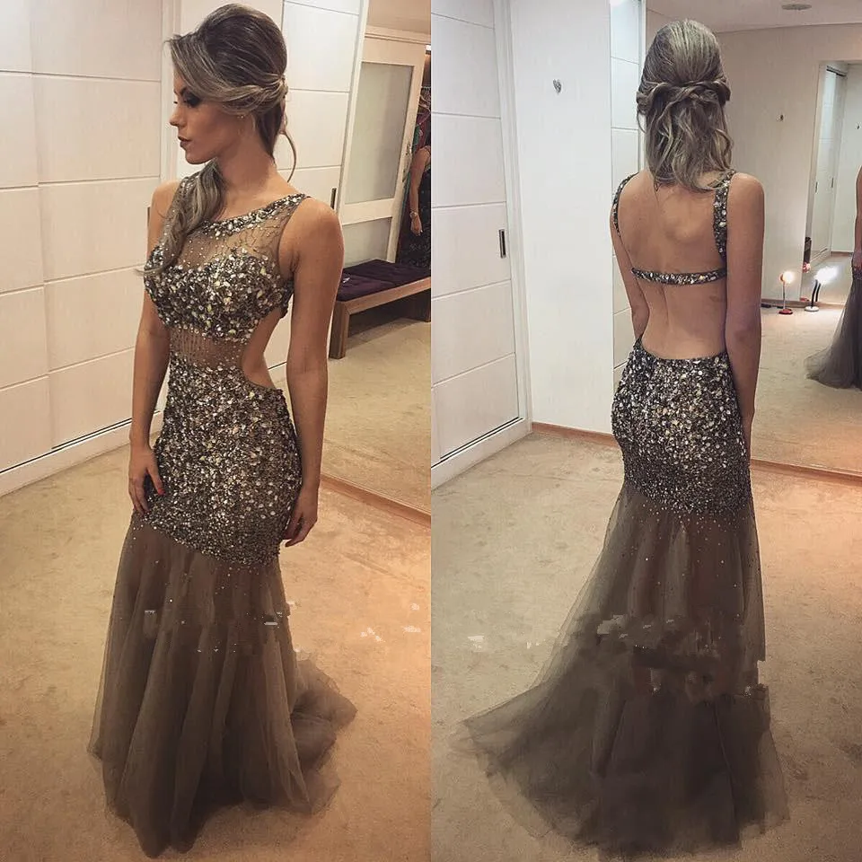 Sexy Backless Luxurious Beading Prom Dress 2019 Illusion Top bust Speciao Occasion Evening Gown Long Mermaid robe de soiree
Sexy Backless Luxurious Beading Prom Dress 2019 Illusion Top bust Speciao Occasion Evening Gown Long Mermaid robe de soiree