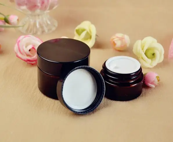 free shipping 20g/30g/50g 10pcs/lot brown thick glass cream box with black plastic lid ,cream packing bottle with inner lid
free shipping 20g/30g/50g 10pcs/lot brown thick glass cream box with black plastic lid ,cream packing bottle with inner lid