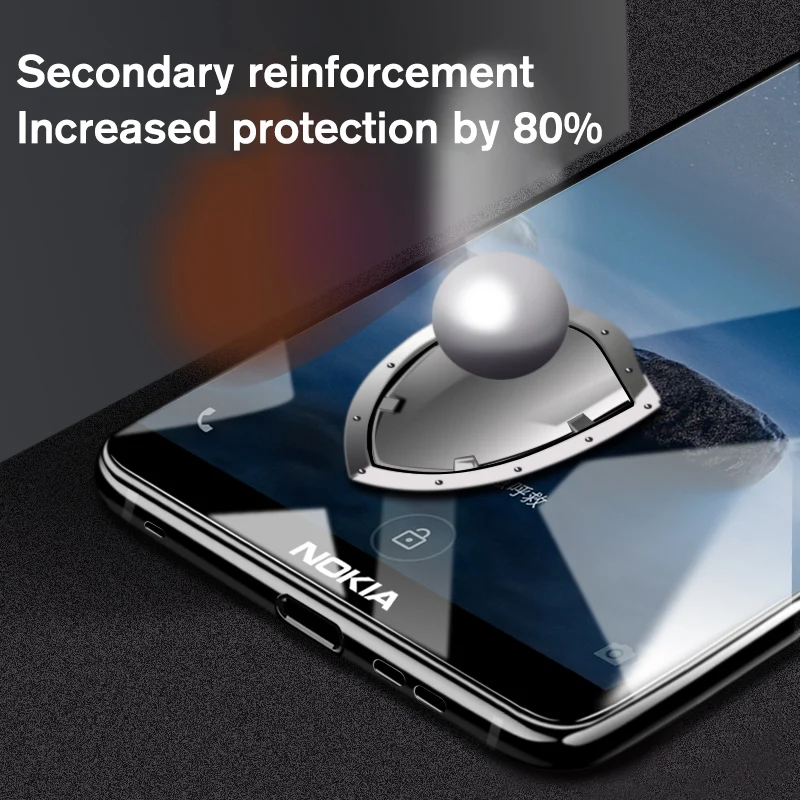 6D Curved Tempered Glass For Nokia 5.1 3.1 6.1 7.1 5 3 6 2018 Screen Protector Film For Nokia 9 8 Protective Glass Nokia 3.1
6D Curved Tempered Glass For Nokia 5.1 3.1 6.1 7.1 5 3 6 2018 Screen Protector Film For Nokia 9 8 Protective Glass Nokia 3.1