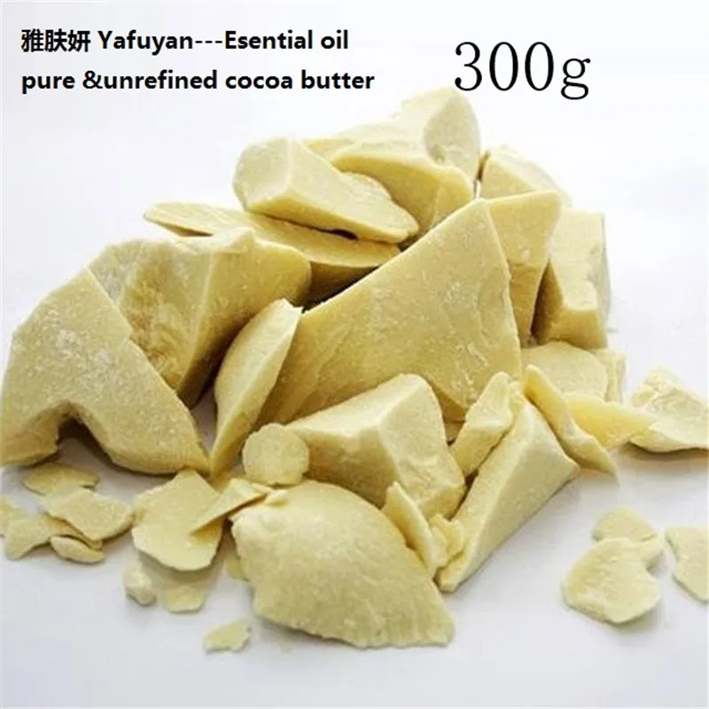 Natural ORGANIC Essential Oil 300g/ bag Pure Cocoa Butter Ounces Raw Unrefined Cocoa Butter Base Oil YAFUYAN cosmetic grade
Natural ORGANIC Essential Oil 300g/ bag Pure Cocoa Butter Ounces Raw Unrefined Cocoa Butter Base Oil YAFUYAN cosmetic grade