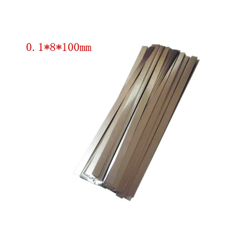 1kg 0.1*8*100mm Nickel Plated Steel Strap Strip Sheets for Battery spot welding machine Welder Equipment
1kg 0.1*8*100mm Nickel Plated Steel Strap Strip Sheets for Battery spot welding machine Welder Equipment