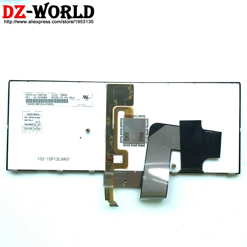 New/Orig SPA LAS Latin American Spanish Backlit Keyboard for Thinkpad X1 Teclado 04W0983 0A62186
New/Orig SPA LAS Latin American Spanish Backlit Keyboard for Thinkpad X1 Teclado 04W0983 0A62186