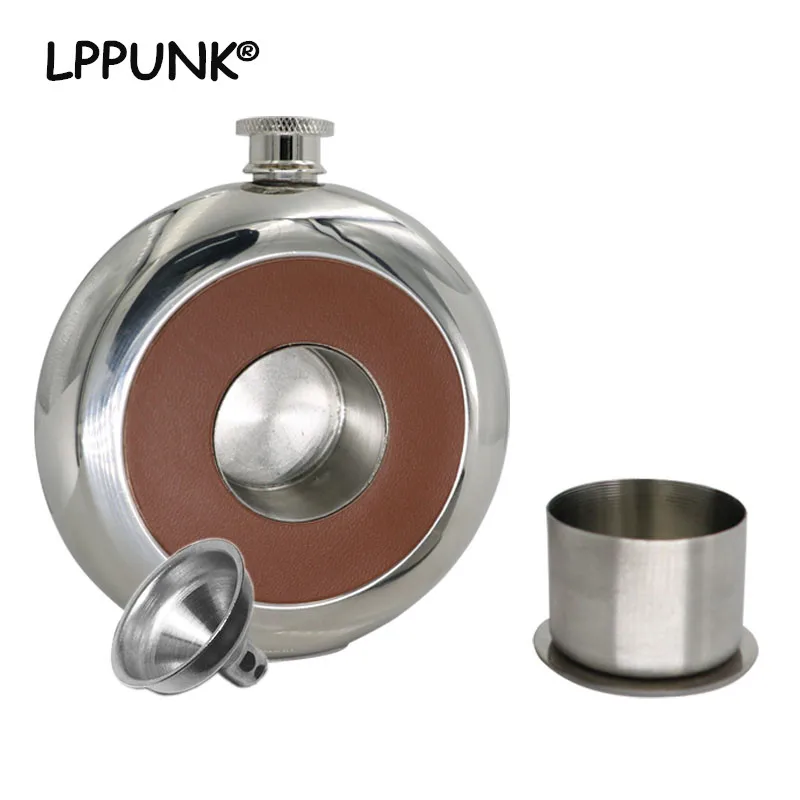 Bpa Free Mini 5oz Liquor Vodka Flagon 304 Stainless Steel Roundnes Alcohol Hip Flask With Whisky Funnel Folding Vodka Cup LPPUNK
Bpa Free Mini 5oz Liquor Vodka Flagon 304 Stainless Steel Roundnes Alcohol Hip Flask With Whisky Funnel Folding Vodka Cup LPPUNK