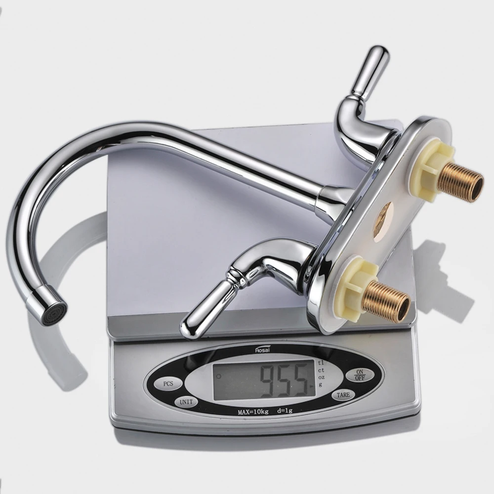 All copper double hole basin hot and cold faucet can rotate sink basin faucet LU5303 
All copper double hole basin hot and cold faucet can rotate sink basin faucet LU5303