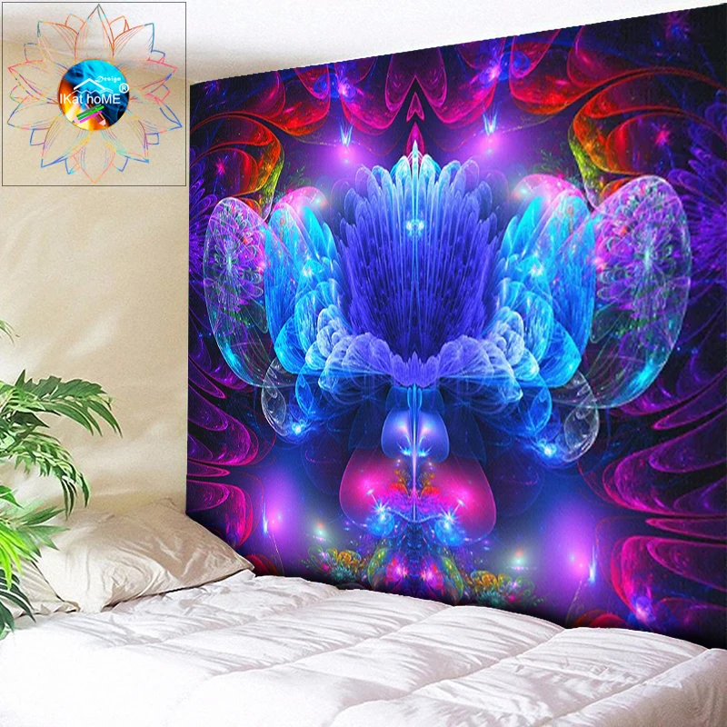 Blue Ombre Flowers Psychedelic Tapestry Indian Mandala Hippie Wall Cloth Tapestries Wall Hanging Boho Decor Abstract Wall Art
Blue Ombre Flowers Psychedelic Tapestry Indian Mandala Hippie Wall Cloth Tapestries Wall Hanging Boho Decor Abstract Wall Art