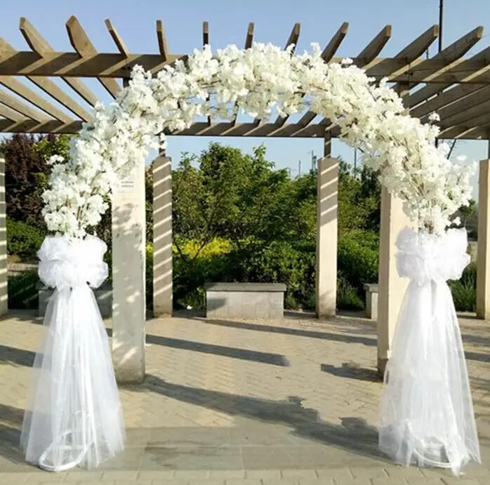 New artificial flower cherry blossom with metal wedding iron arch stand full cherry blossom +arch shelf DIY window party decor
New artificial flower cherry blossom with metal wedding iron arch stand full cherry blossom +arch shelf DIY window party decor