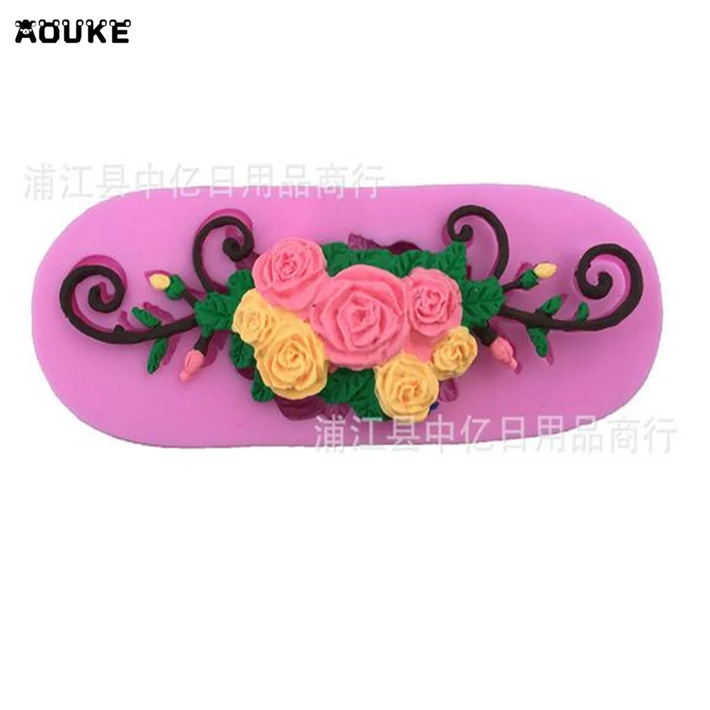 Vine Rose & Leaf Shape Fondant Cake Silicone Mold Chocolate Pastry Mould Cake Decoration DIY Baking Tools Biscuits Candy Molds
Vine Rose & Leaf Shape Fondant Cake Silicone Mold Chocolate Pastry Mould Cake Decoration DIY Baking Tools Biscuits Candy Molds