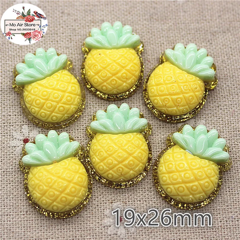 10PCS Resin pineapple fruit Flat back Cabochon imitation food Art Supply Decoration Charm DIY Craft
10PCS Resin pineapple fruit Flat back Cabochon imitation food Art Supply Decoration Charm DIY Craft