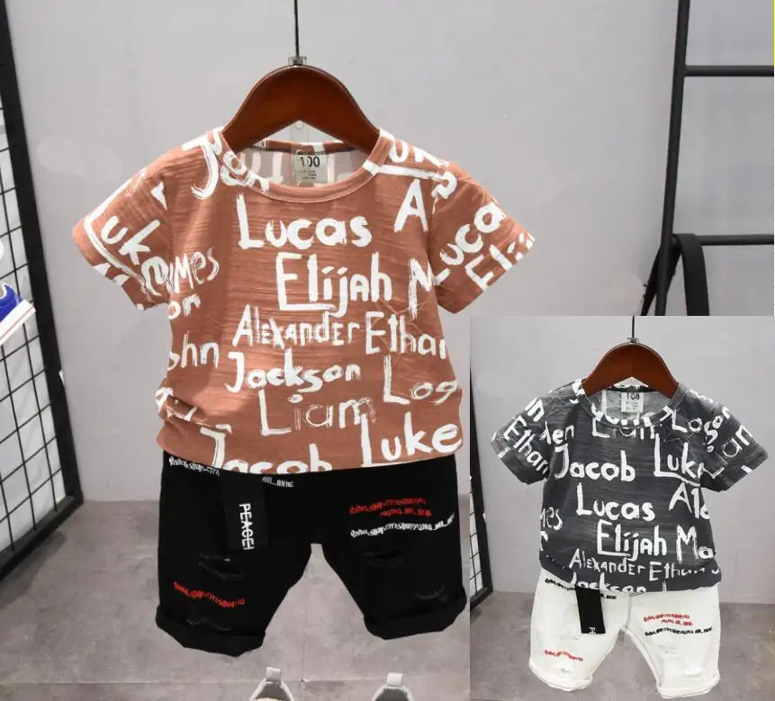 New Fashion Boy Clothing Cotton Short-Ssleeved T-Shirt + Shorts Baby Clothing 2 pieces of Clothing Baby Clothing Suit 2-7YRS
New Fashion Boy Clothing Cotton Short-Ssleeved T-Shirt + Shorts Baby Clothing 2 pieces of Clothing Baby Clothing Suit 2-7YRS