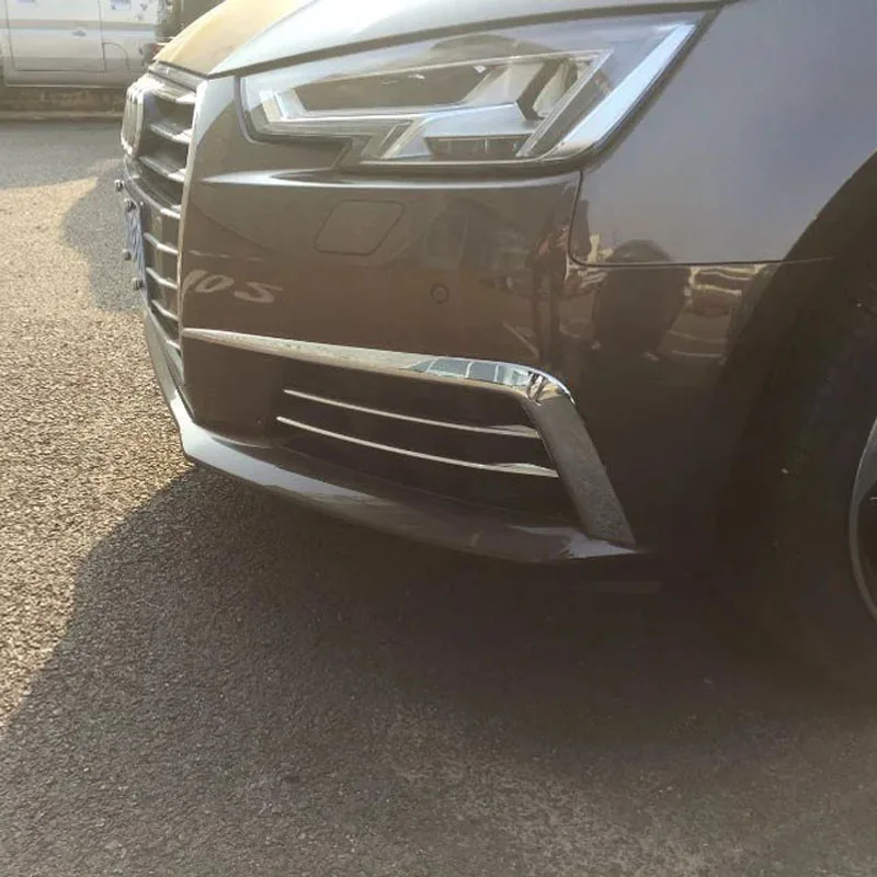 ABS Chrome Front Foglight Fog Lamp Trim For Audi A4L 2017 Car Exterior Accessories
ABS Chrome Front Foglight Fog Lamp Trim For Audi A4L 2017 Car Exterior Accessories