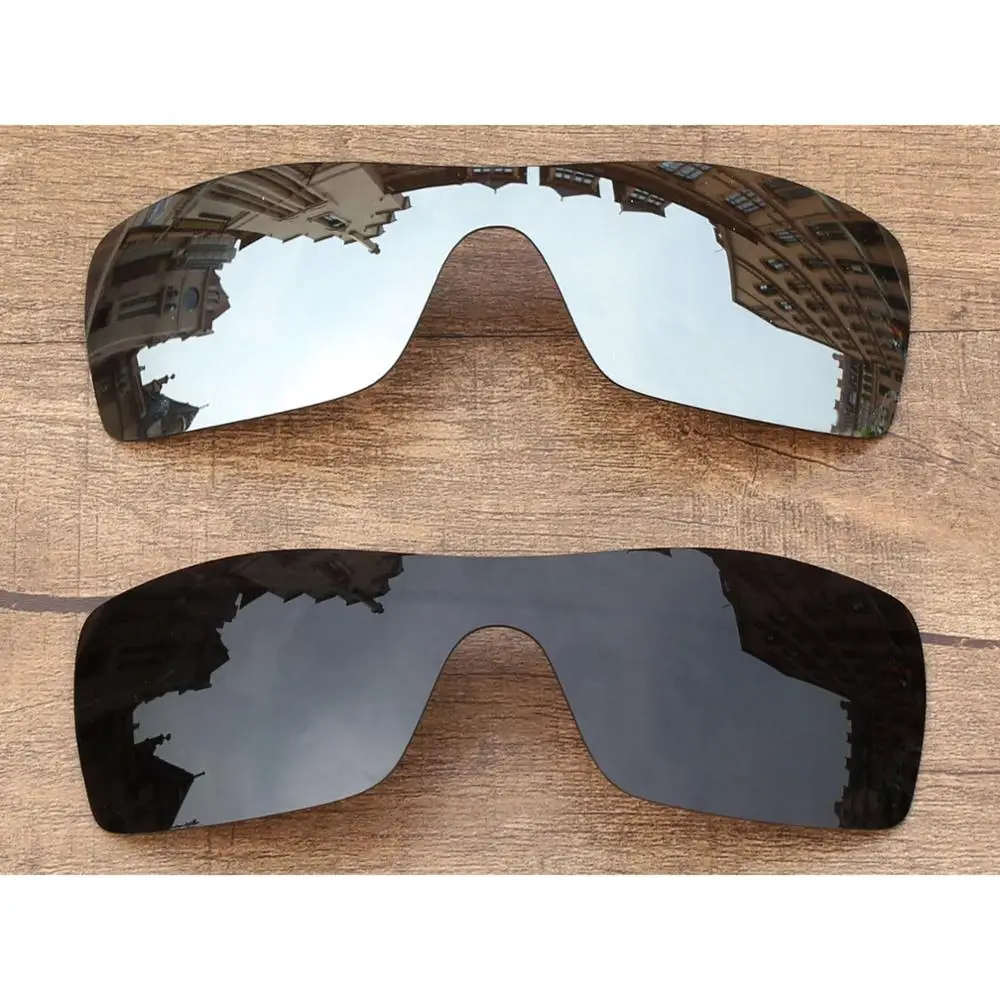 Vonxyz 2 Pieces Stealth Black & Chrome Mirror Polycarbonate Replacement Lenses for-Oakley Batwolf Frame
Vonxyz 2 Pieces Stealth Black & Chrome Mirror Polycarbonate Replacement Lenses for-Oakley Batwolf Frame