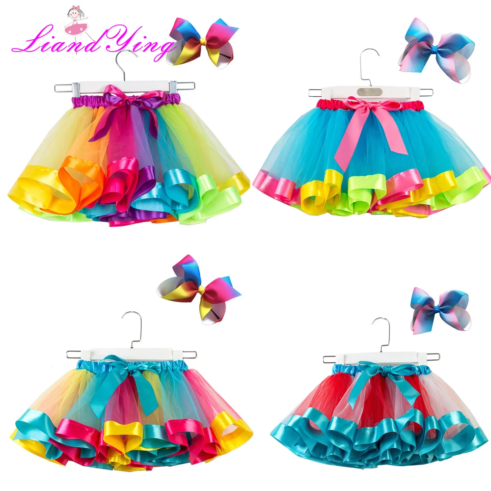 Baby Girl Skirt Kids Rainbow Tutu Skirts With Match Free Hairband Hot Selling Pettiskirt Tutu Custome Party Wedding Dance Skirt
Baby Girl Skirt Kids Rainbow Tutu Skirts With Match Free Hairband Hot Selling Pettiskirt Tutu Custome Party Wedding Dance Skirt