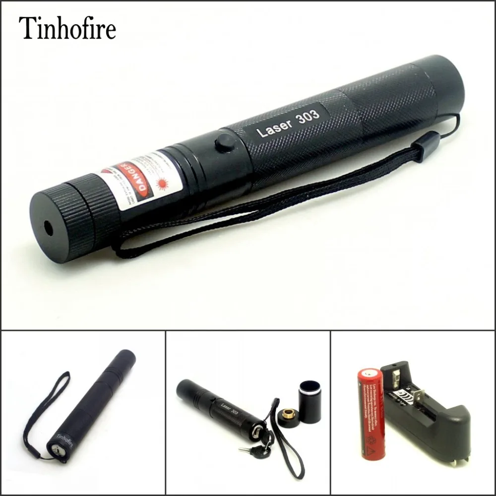 Tinhofire Laser 303 5mW Red Laser Pointer Adjustable Focal Length and Star Pattern Filter With 3000MAH 18650 Battery and charger
Tinhofire Laser 303 5mW Red Laser Pointer Adjustable Focal Length and Star Pattern Filter With 3000MAH 18650 Battery and charger