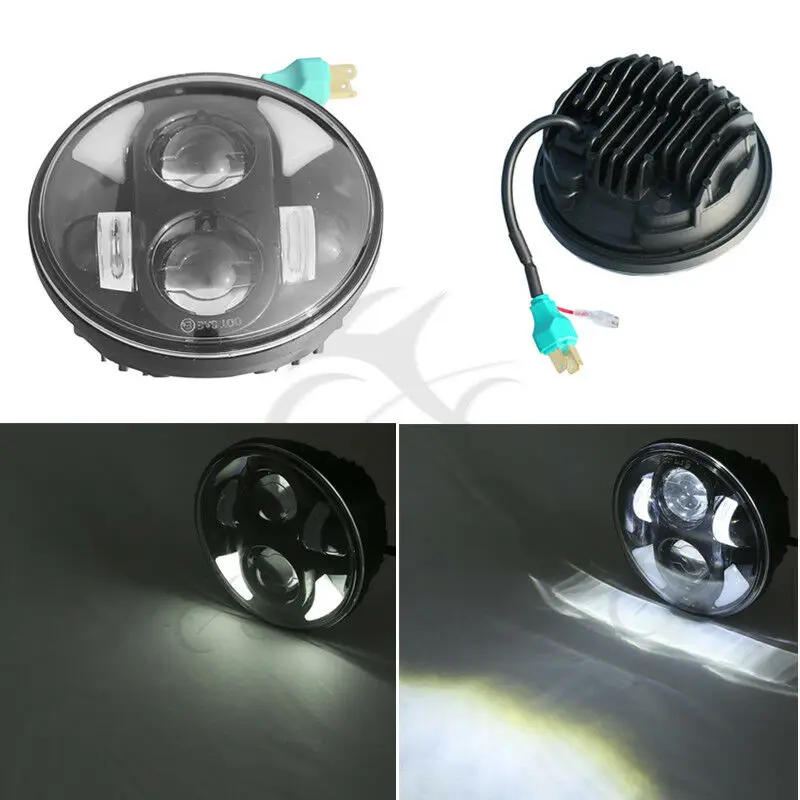 5-3/4" LED Projector Headlight For Harley Touring Sportster Dyna Street Softail Fat Bob
5-3/4" LED Projector Headlight For Harley Touring Sportster Dyna Street Softail Fat Bob