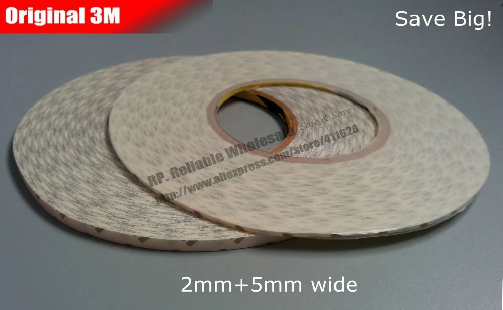 Combine Promotion!! Save Money!! Mixed 2pcs 2mm/5mm 3M9080 Two Face Glue Sticker Tape for Cellphone LCD LED Display Bond
Combine Promotion!! Save Money!! Mixed 2pcs 2mm/5mm 3M9080 Two Face Glue Sticker Tape for Cellphone LCD LED Display Bond