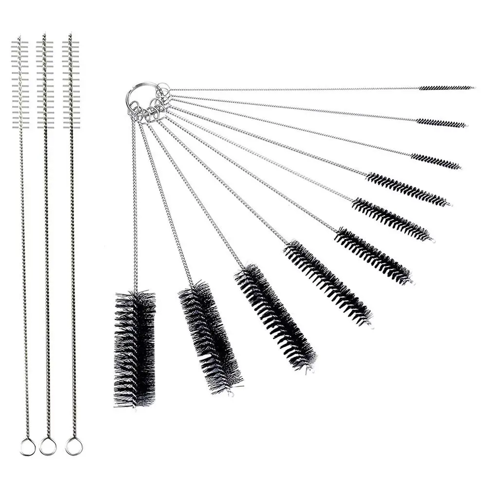 10Pcs/Set Coffee Machine Grinder Narrow Bottle Jar Tube Straw Cleaner Brush Washing Scrubber Containers Brush Cleaning Tool
10Pcs/Set Coffee Machine Grinder Narrow Bottle Jar Tube Straw Cleaner Brush Washing Scrubber Containers Brush Cleaning Tool