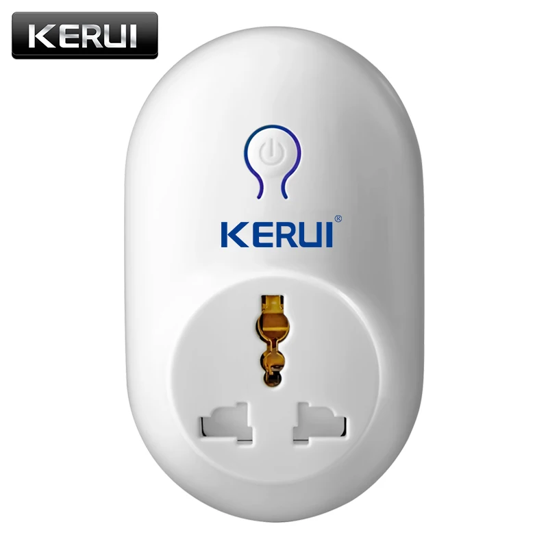 KERUI 2pcs/lot S71 Smart Socket Home Security Wireless Power Switch Socket Plug Home Automation Control For G18 W181 Alarm Kit
KERUI 2pcs/lot S71 Smart Socket Home Security Wireless Power Switch Socket Plug Home Automation Control For G18 W181 Alarm Kit