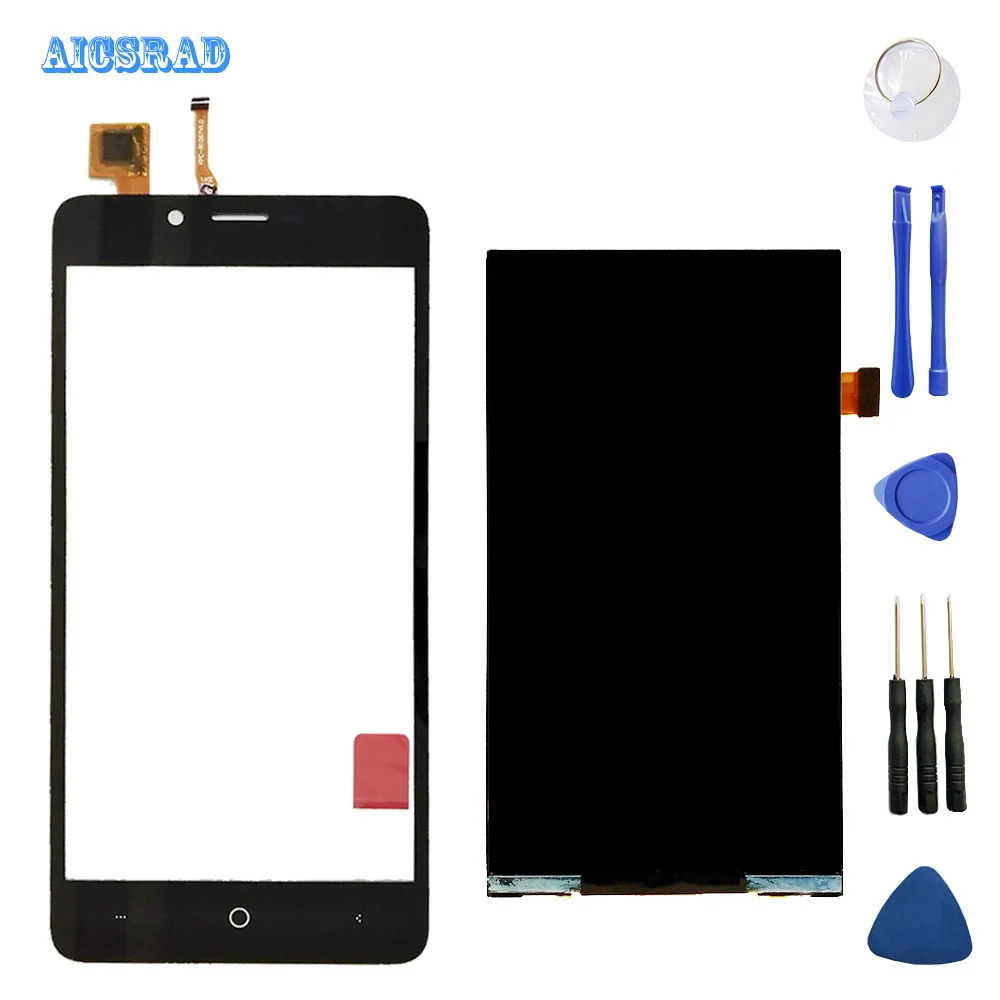 AICSRAD хорошее качество для leagoo kiicaa мощность ЖК дисплей и сенсорный экран в сборе