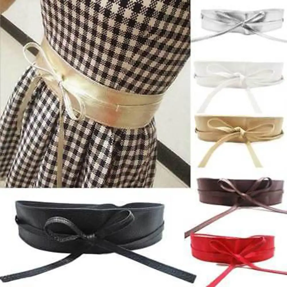 1 Pc Fashion Solid Color Faux Leather Belt Wrap Tie Wide Corset Dress Waist Decor
1 Pc Fashion Solid Color Faux Leather Belt Wrap Tie Wide Corset Dress Waist Decor