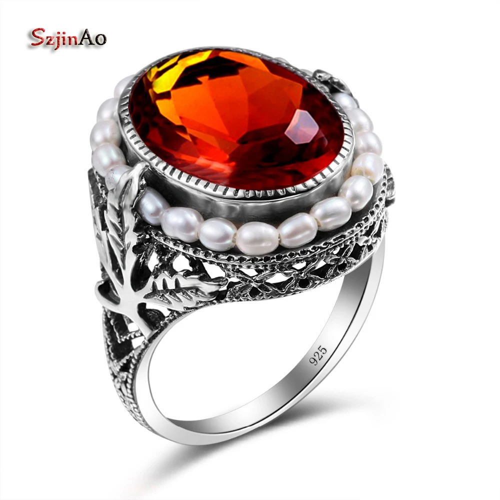 Szjinao Noel 925 Sterling Silver Overwatch Rings for Women Punk Amber Natural Freshwater Pearl Turkish Jewelry Satisfyer
Szjinao Noel 925 Sterling Silver Overwatch Rings for Women Punk Amber Natural Freshwater Pearl Turkish Jewelry Satisfyer