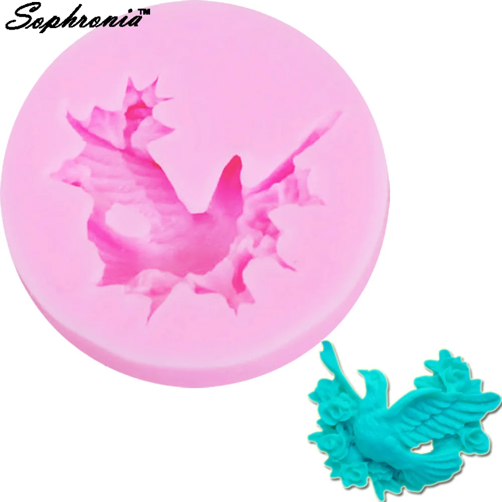 10PCS/SET F1212 NEW Bird Silicone Mold For Chocolate Party DIY Fondant Baking Candy Sugar Cake Decorating Tools
10PCS/SET F1212 NEW Bird Silicone Mold For Chocolate Party DIY Fondant Baking Candy Sugar Cake Decorating Tools