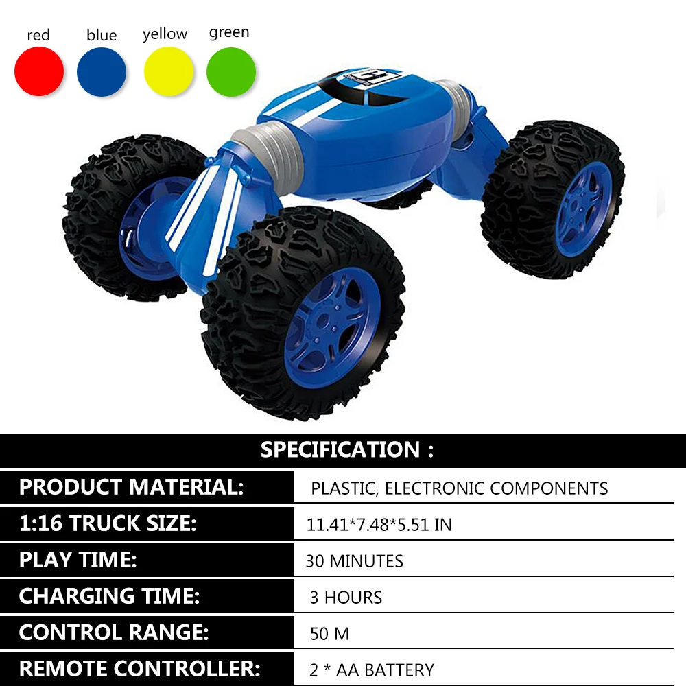 RC Car 4WD 2.4GHz A Key Transformation Vehicle All Terrain Climbing Car Control Four-wheel Drive Remote Control Car Kids Gift
RC Car 4WD 2.4GHz A Key Transformation Vehicle All Terrain Climbing Car Control Four-wheel Drive Remote Control Car Kids Gift