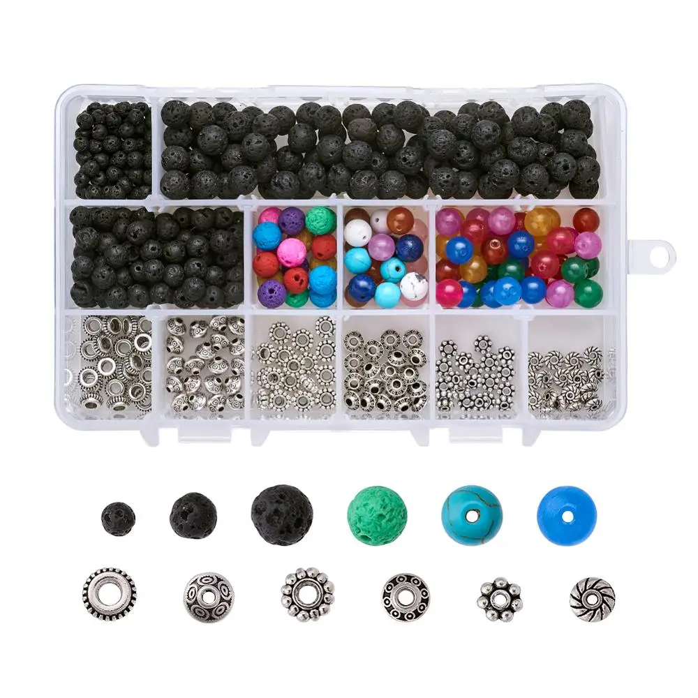 1 Box DIY Jewelry Findings, Natural/Synthetic Gemstone Beads and Alloy Beads Spacers,Mixed Shapes,Mixed Color ,16.5x10.8x3cm F60
1 Box DIY Jewelry Findings, Natural/Synthetic Gemstone Beads and Alloy Beads Spacers,Mixed Shapes,Mixed Color ,16.5x10.8x3cm F60
