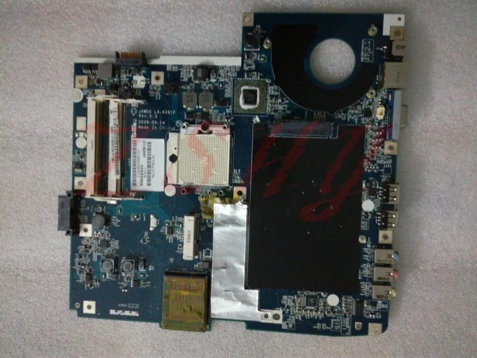 Материнская плата для ноутбука Acer 5230 JAWD0 L01 LA-4391P DDR2 встроенная бесплатная
