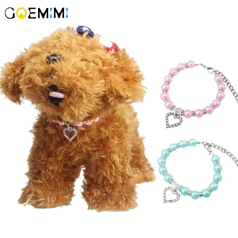 Pet Cat Collar Rhinestone Adjustable Easy Wear Buckle Dog Collar With Pearl Cat Necklace Pet Supplies Cat Accessories
Pet Cat Collar Rhinestone Adjustable Easy Wear Buckle Dog Collar With Pearl Cat Necklace Pet Supplies Cat Accessories