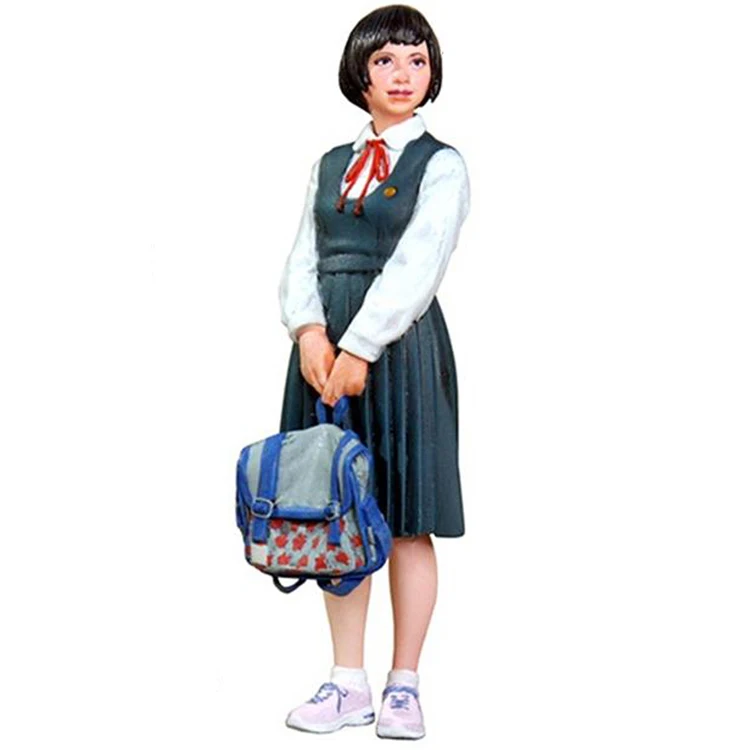 1/20 Female student with school bag, Japanese girl, Resin Model figure GK, Unassembled and unpainted kit
1/20 Female student with school bag, Japanese girl, Resin Model figure GK, Unassembled and unpainted kit