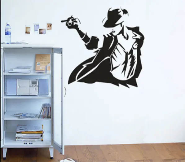 Майкл Джексон стены стикеры muursticker настенный Декор виниловые наклейки съемные
