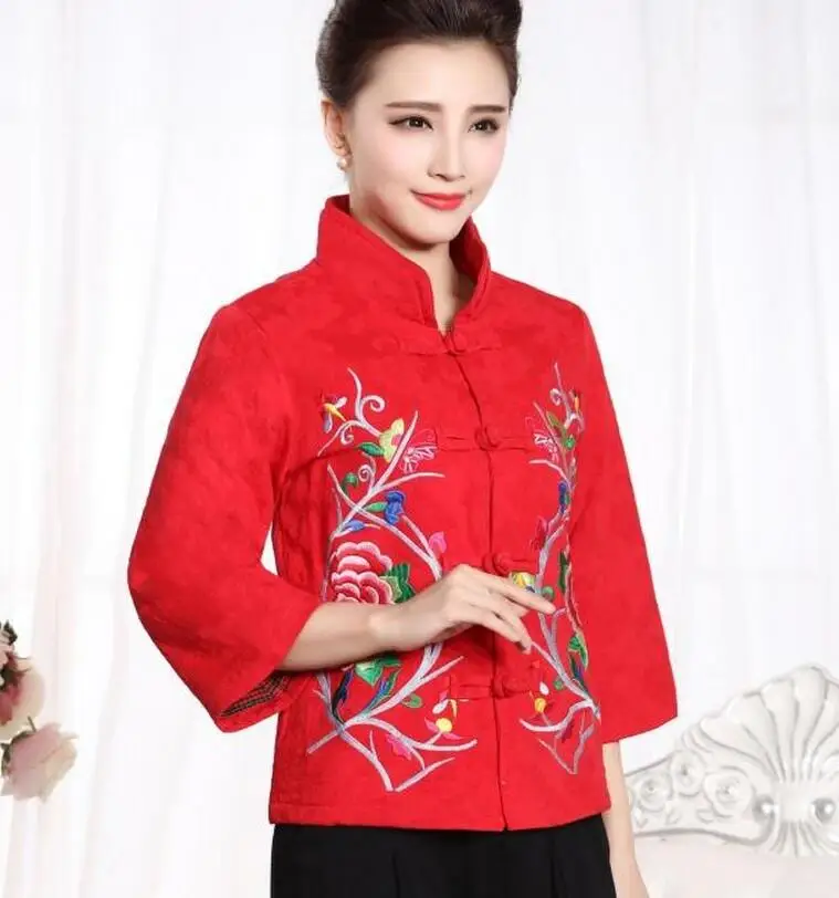 XL-4XL Горячая/зимняя женская новая модная короткая утепленная куртка из чистого хлопка с цветочной вышивкой и пряжкой
XL-4XL Горячая/зимняя женская новая модная короткая утепленная куртка из чистого хлопка с цветочной вышивкой и пряжкой
